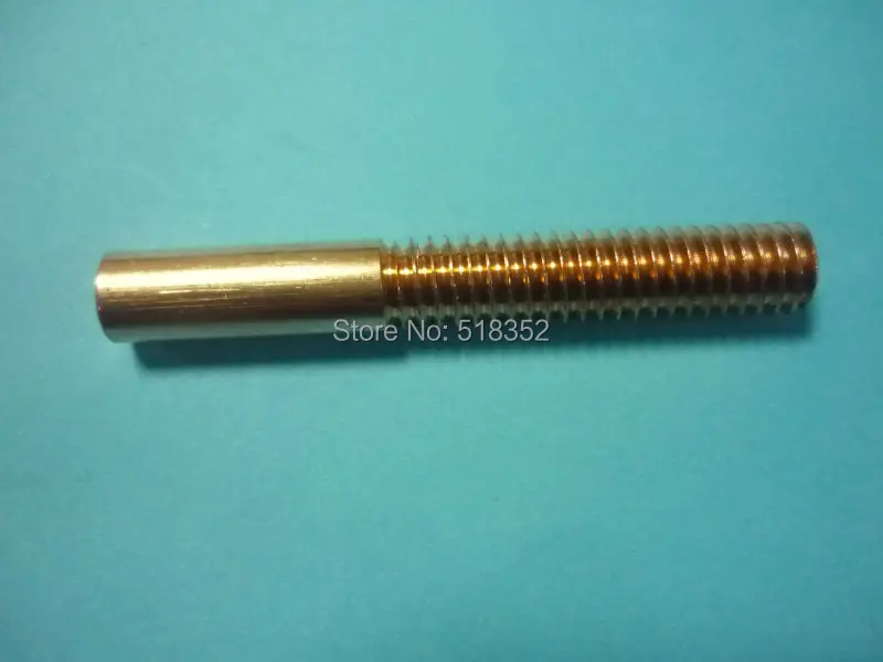 M10 Copper Orbital Tapping EDM Electrode without Hole, Thread Tapping Electrode, Threading Electrode, EDM Machine Parts