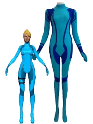 

Samus Zero Game Cosplay Costume Spandex Zentai Suit Tight Bodysuit Custom Made Halloween Costumes for Woman Freeshipping