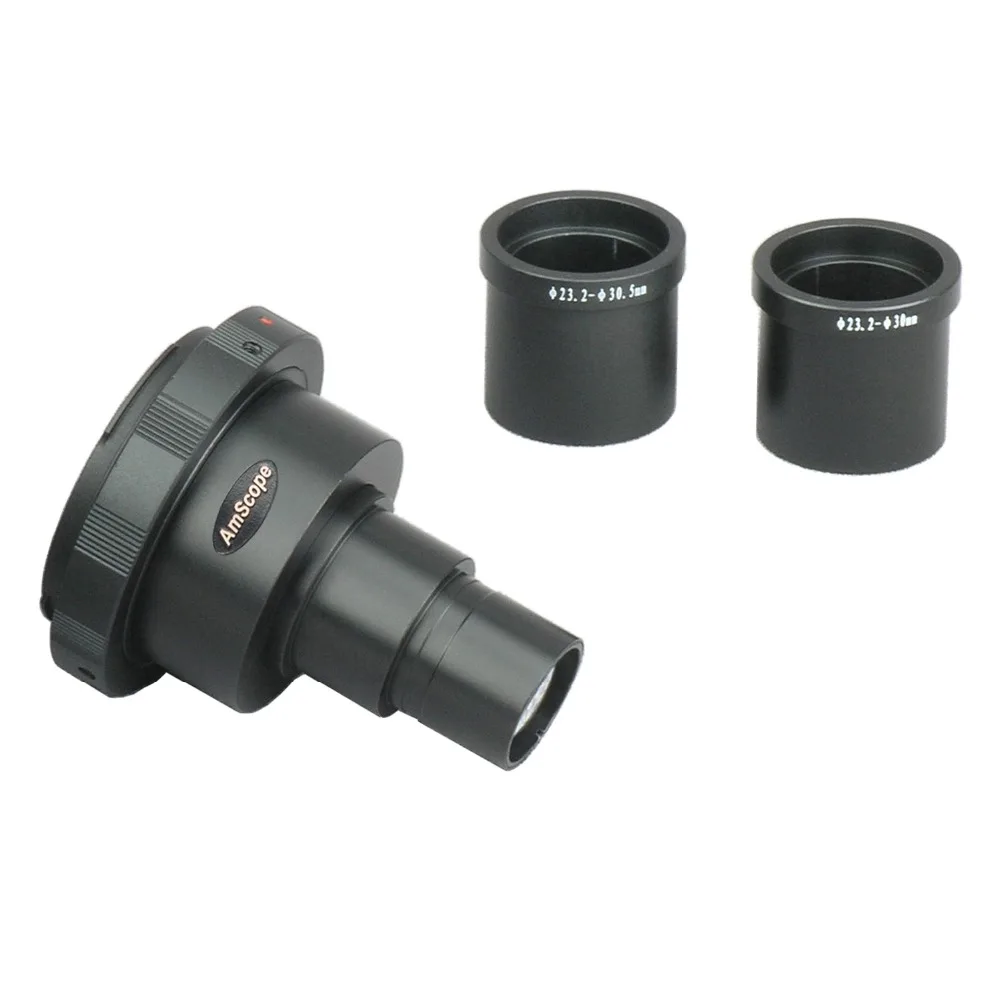 AmScope Canon SLR/DSLR Camera Adapter for Microscopes CA-CAN-SLR