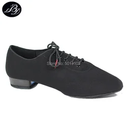 BD Classic Men Standard Dance Shoes 309 Ballroom Canvas Napped Split Outsole Practice Competition Modern Dancing Shoe Dancesport