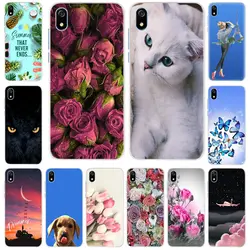 For Xiaomi Redmi 7A Case Phone Back Cover For Xiaomi Redmi 7A 5.45 Soft TPU Silicone Case Cover For Redmi 7A Cute Pattern Bumper