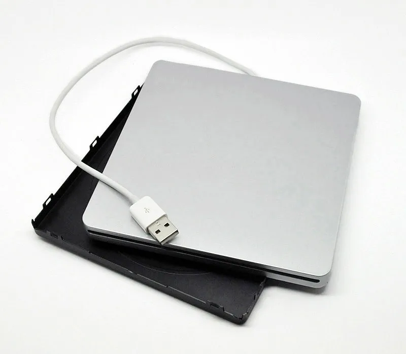 USB 外付け DVD ドライブ バーナー ケース MacBook Air Pro iMac Mac