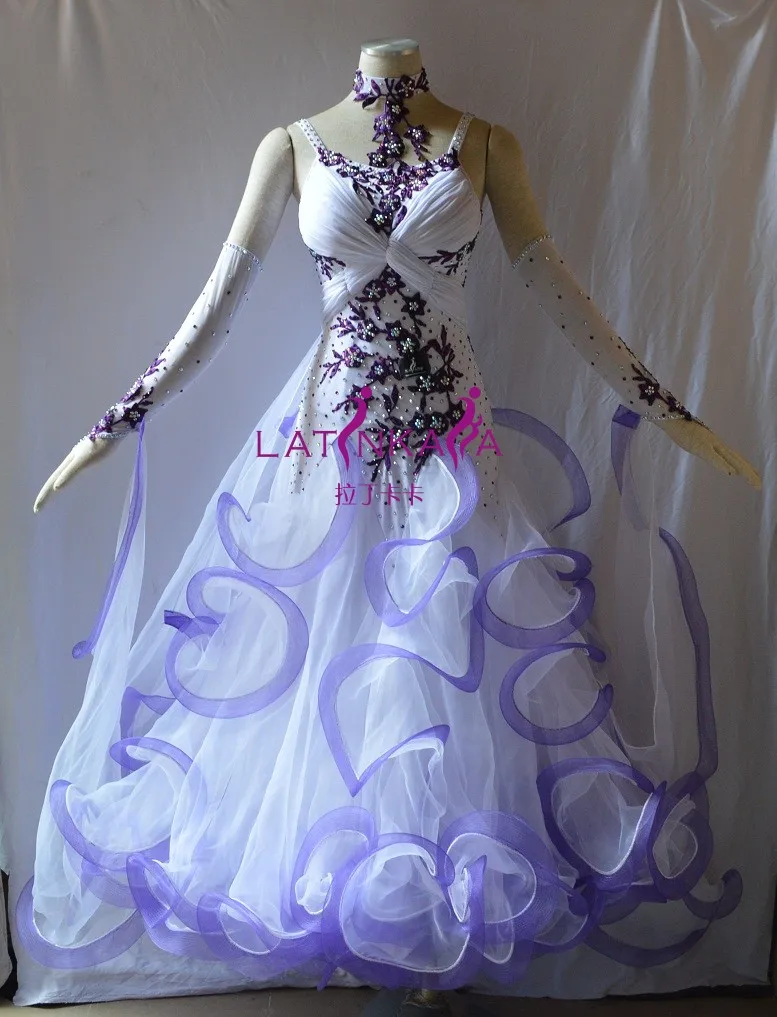 

KAKA DANCE B1517,New Ballroom Standard Dance Dress,Waltz Competition Dress,Ballroom Dress,Waltz Dance Dress