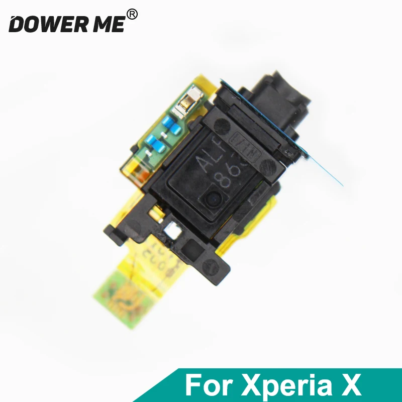 Dower Me New Earphone Headphone Jack Audio Flex Cable For Sony Xperia X F5121 F5122 Replacement