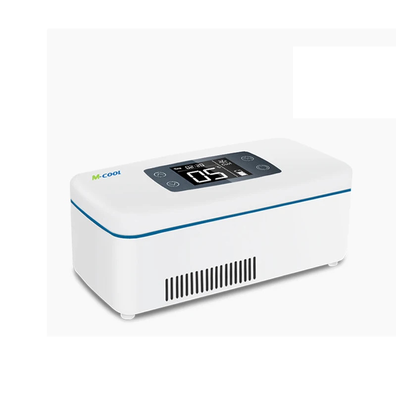 Thuis Draagbare Insuline Koelbox Batterij Aangedreven Koelbox Koelkast Bolsa Termica Diabetici Insuline Koelkast Koeler