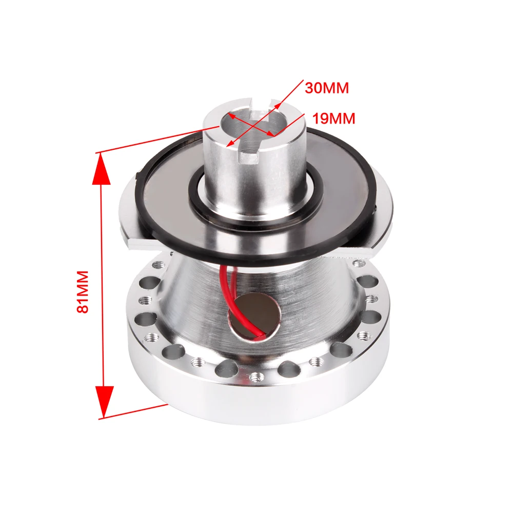 RASTP-1Pcs Racing Aluminum Steering Wheel Adapter Hub For Honda Civic EK EX 96-11 RS-QR014-EK