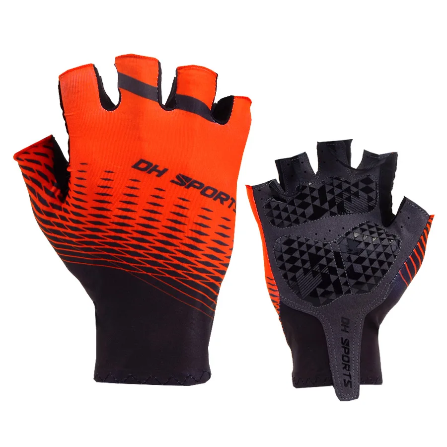 Gel Cycling Gloves Breathable Mountain Bike Half Finger Gloves Men Women Summer Road Bicycle Gym Fitness Non-slip Sports Gloves