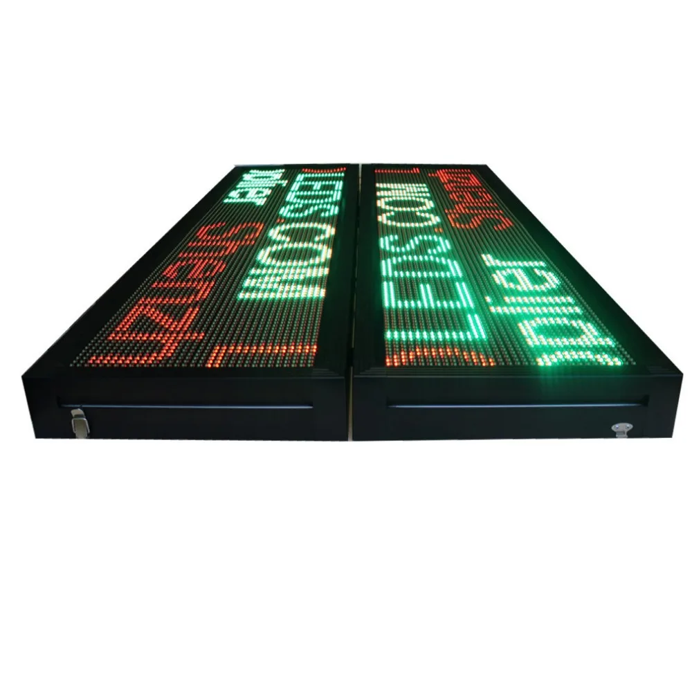 Módulo led para exteriores, señal impermeable programable y enrollable, 3 colores, P10 mm, RGY, nuevo diseño