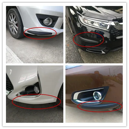 Hot Car Styling Rubber Guard Strip Crash Bar For Toyota Prime C Prius+ XW50 ZVW30 Verso-S 2 Ractis Rush Sienna 2 3 Accessories