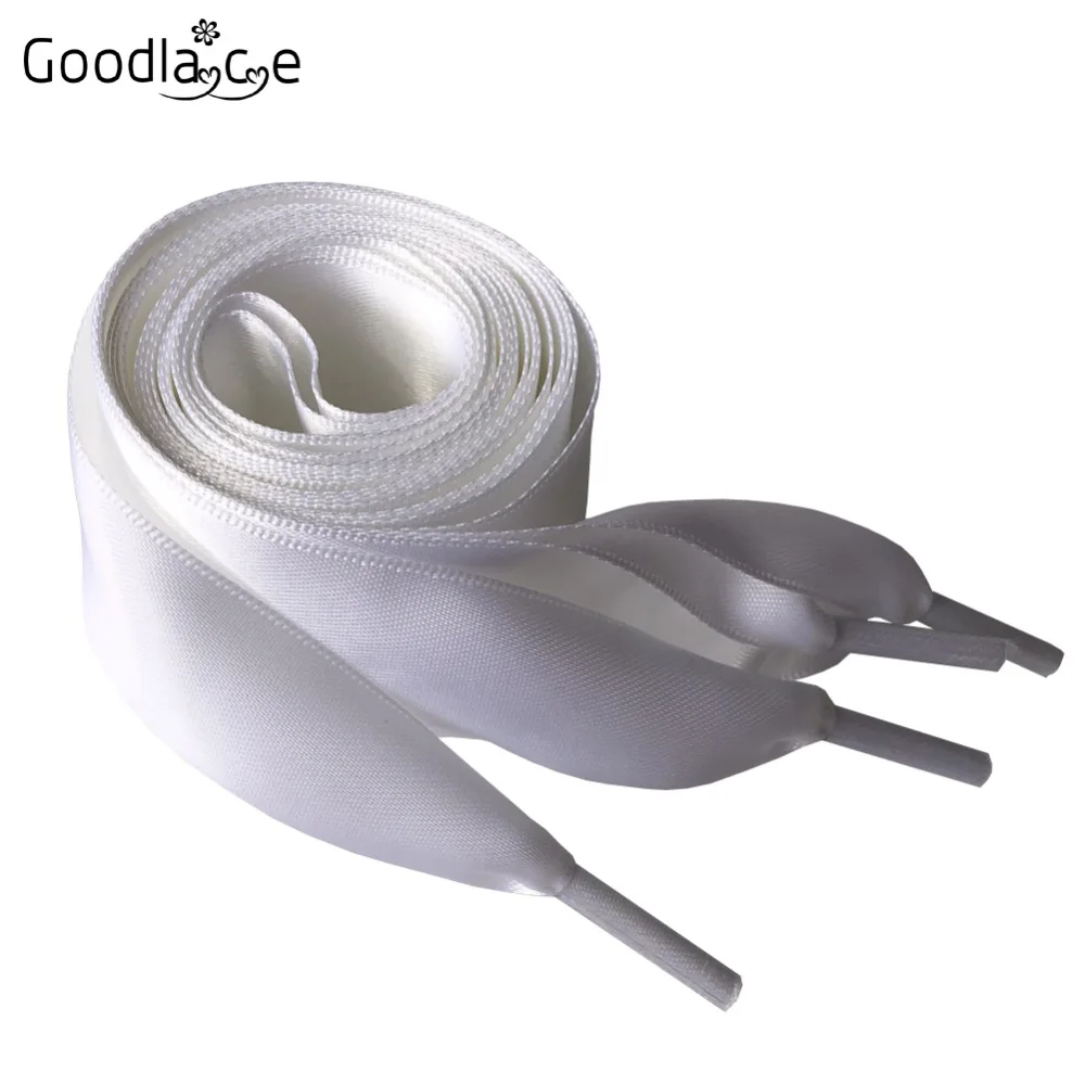 150cm/ 100cm of Extra Wide of Flat Shoe Laces Ribbon Laces of Satin 4CM Wide