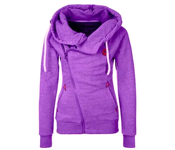 Felpe con cappuccio da donna Casual autunno inverno felpe con cerniera da donna felpe con cappuccio da donna spesse addensate