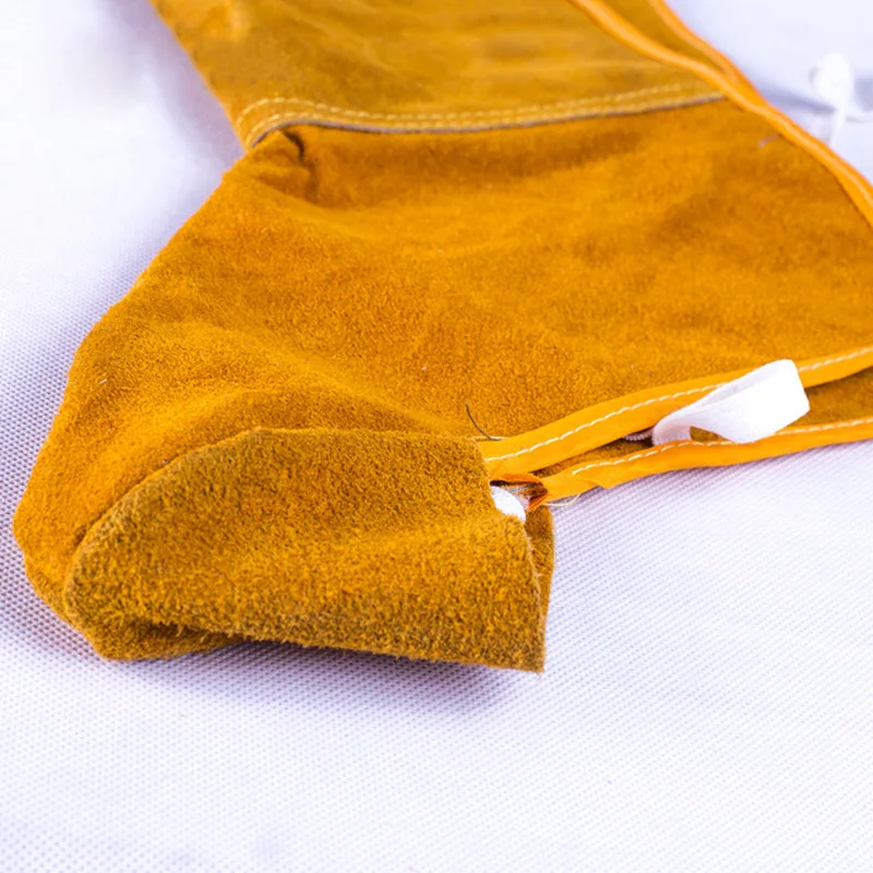 34 Cm Kerja Profesional Las Pergelangan Kaki Cover Celana Perlindungan Tahan Api Pelindung Kaki Sepatu Penutup Lengan Kaki Cover untuk Tukang Las