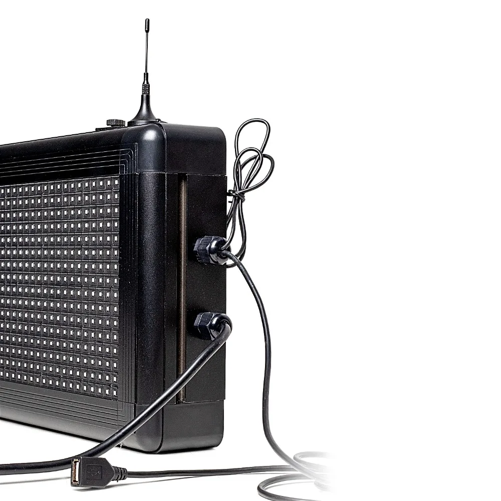 2M P10mm Outdoor RGB Waterproof Full Color LED Display wifi Programmable scrolling Message Board for Shop window Ad business