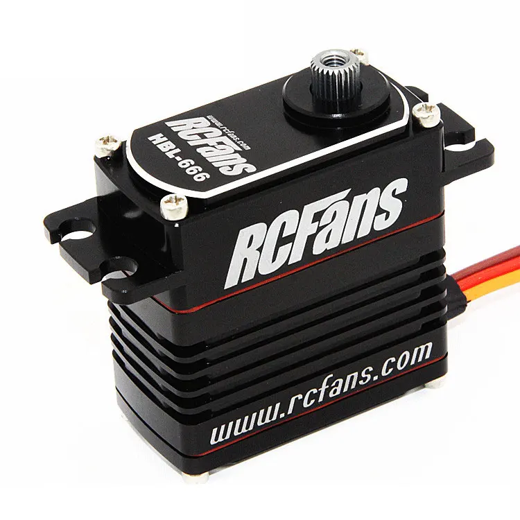 Rcfans RC HV 30KG Servo Titanium alloy gear all metal high pressure brushless waterproof Buggy drift Monster truck Crawler Scale