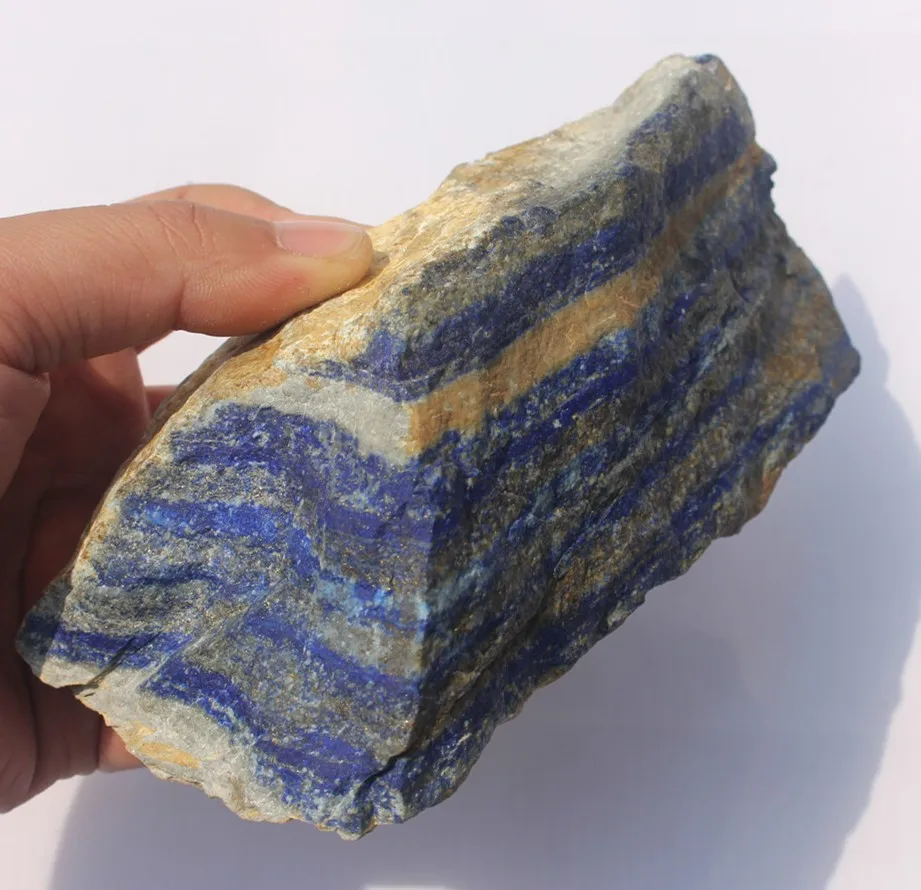 Natural  Untreated Lapis Lazuli Gemstone Mineral Rough 155 x 92 x 70 mm  Afghanistan1130g