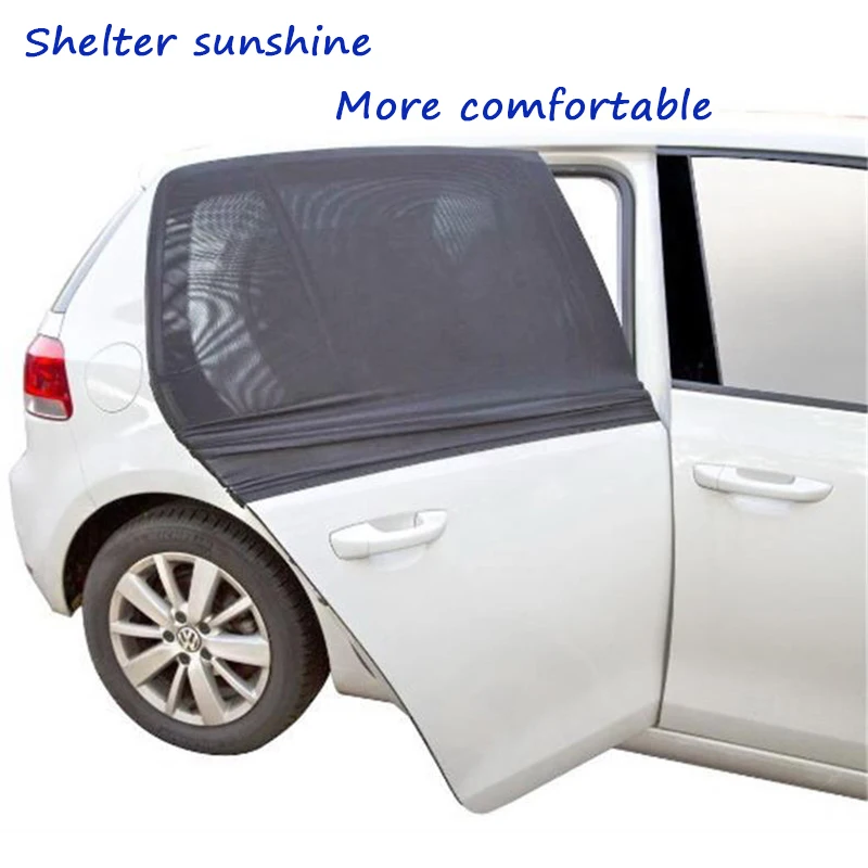 ZD 2Pcs For Ford Focus 2 3 Fiesta Mondeo Ranger Kuga Seat Leon Ibiza Lexus Car Window Windshield Sun Shade Visor Curtain Covers