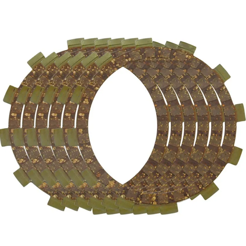 Motorcycle Engines Clutch Friction Plates Kit For Yamaha XT250 XT250X YFM25R YFM25RSE YFM25RSP Motorbike