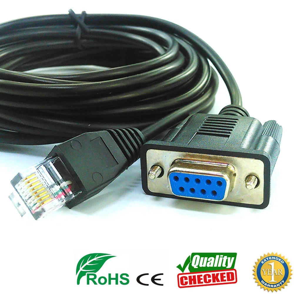 

DB9 RS232 to RJ45 NexRemote Cable for Replacing Celestron HC to control the Telescope