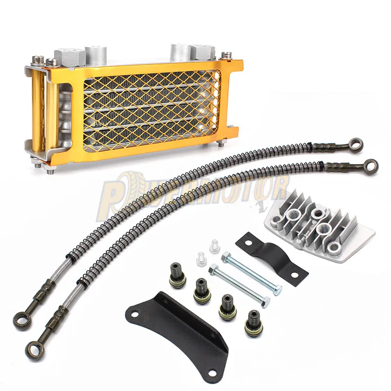 Ölkühler Motorrad-Ölkühler Gy6 Monkey Universal 50cc 80cc 100cc 110cc 125cc Moto Moped Dirt Pit Bike Motocross Kühlung – Detail 15