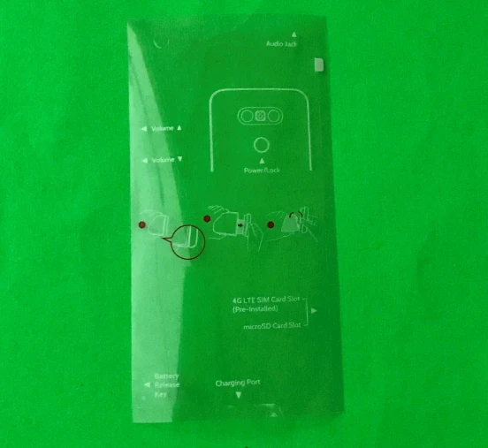 100PCS New Mobile Phone For LG X CAM Style Skin MAX Screen Power 2 X5 V10 Q6 Q7 Q8 Factory Front Screen Protector Back Film