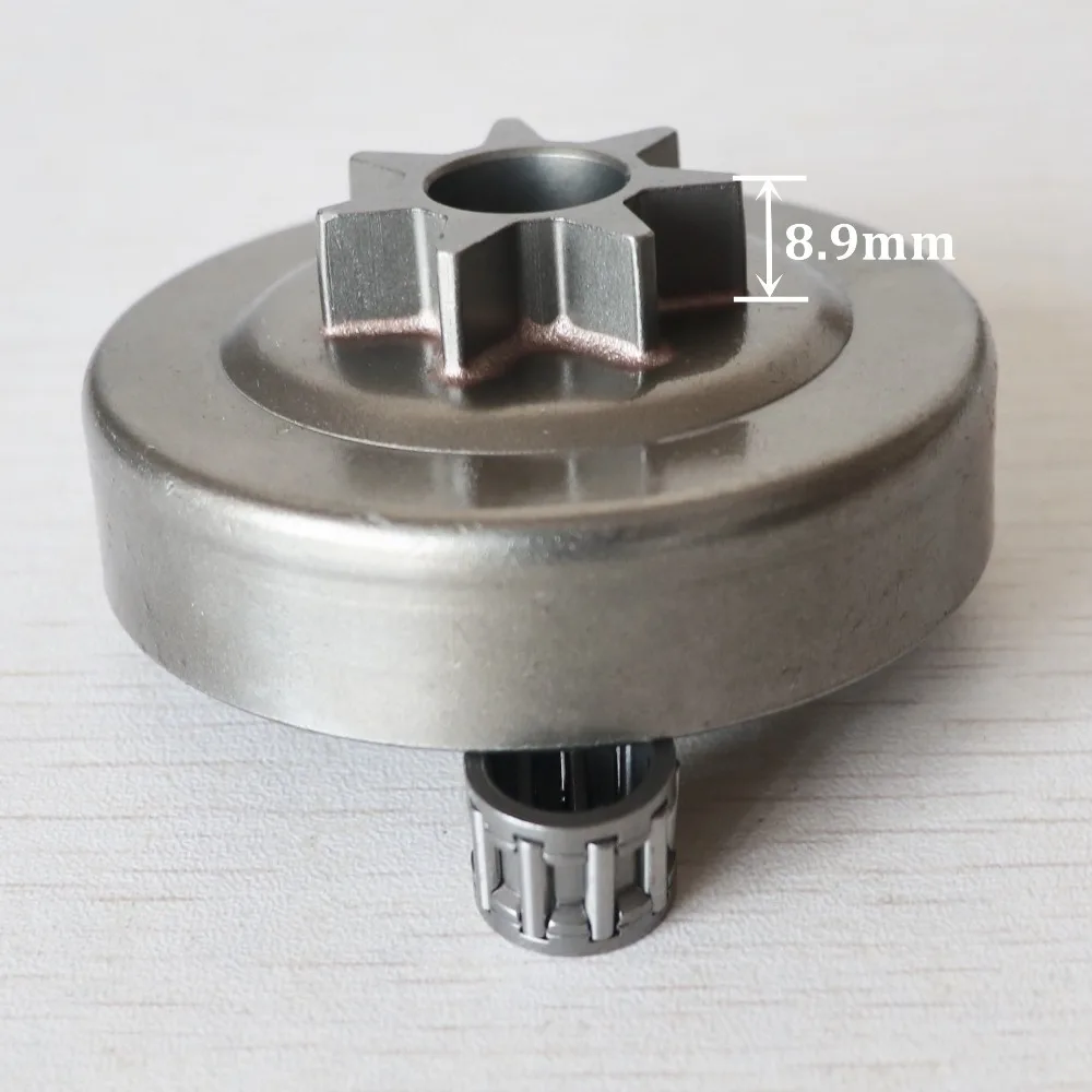 Imagem -06 - Bomba de Óleo do Cilindro da Embreagem Kit Rolamento Gaiola para Husqvarna 142 141 137 136 36 41 Peças Motosserra 325 7t