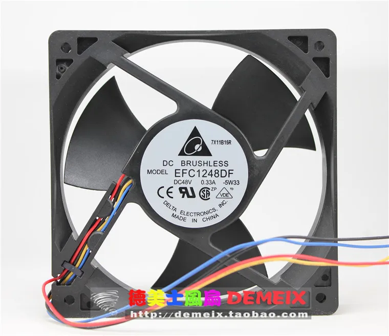 NEW DELTA 48V 12032 12CMCM EFC1248DF 0.33A DC frequency cooling fan