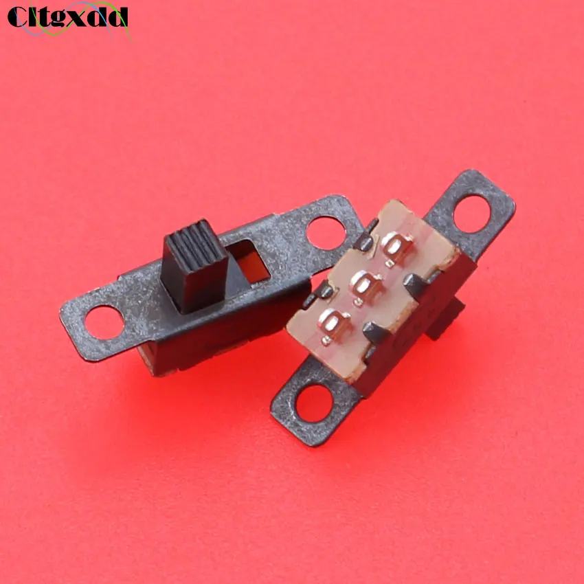 Cltgxdd Toggle Switch SS12F15G5 Vertical 3 Pin  2 Position 1P2T With Fixed Hole Interruptor ON-OFF Slide Switch PCB Mount - Image 3