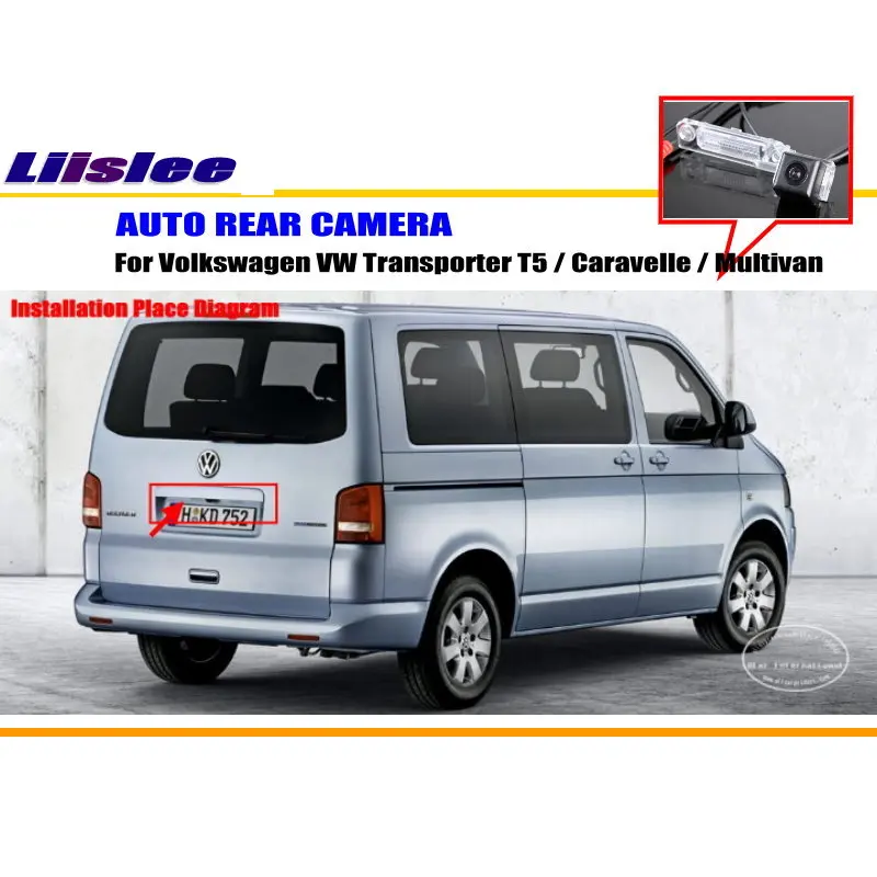 For Volkswagen VW Transporter T5 Caravelle Multivan 2003-2015 Car Rear View Rearview Camera AUTO HD CCD CAM Accessories Kit