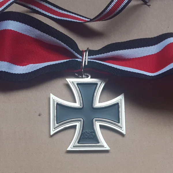 XDM0078 Germany Knight's Cross of the Iron Cross with logo and Ribbon 49mmx49mm