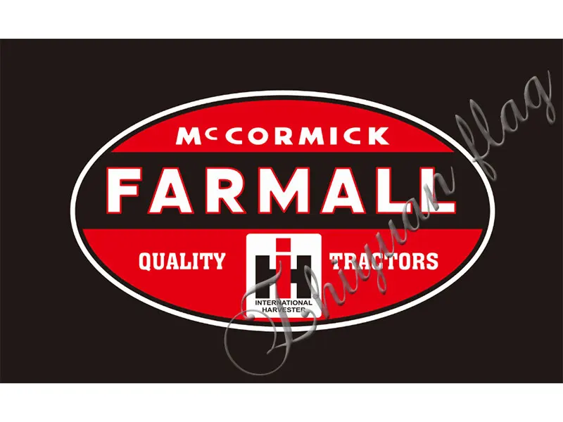 

3x5ft McCormick Farmall banner International Harvester flag Large Indoor Outdoor Flag custom hobby banner flag