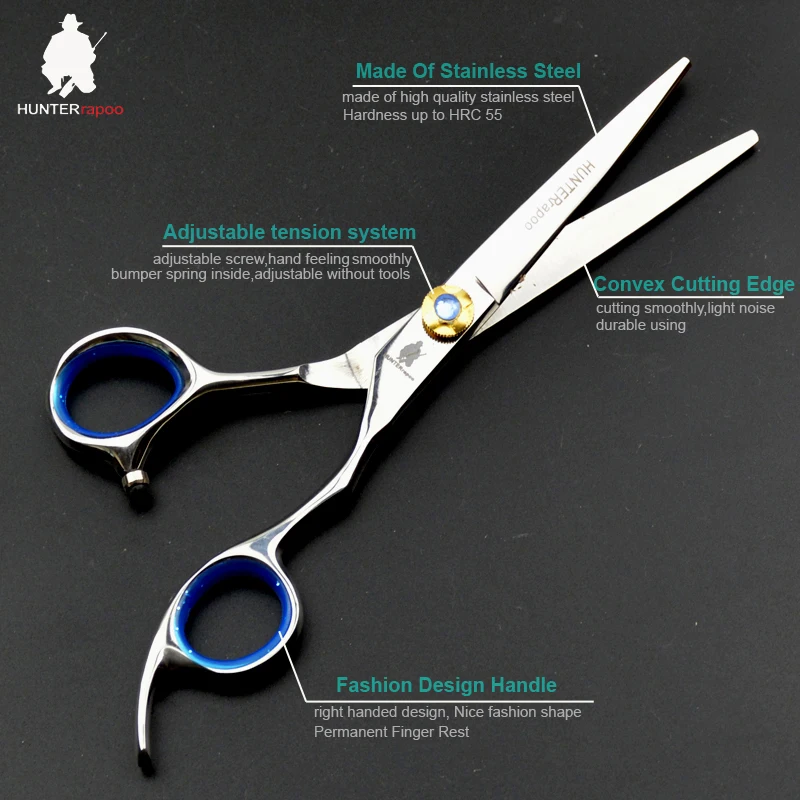 1 Pack HT9121 Barber Hair Cutting Scissor 6