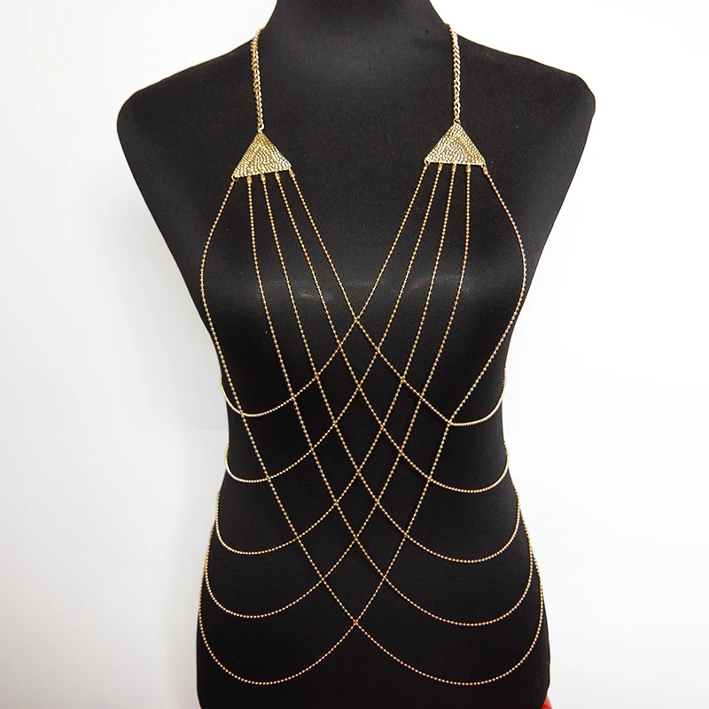 Geometric Chain Necklace Multilayer Necklaces&Pendants Female Metal necklace Women Necklace collier bijoux