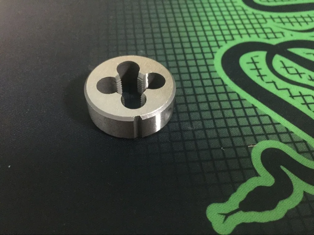 FREE SHIPPING (1pcs) HSS Right Hand Die 1/2"-27UNS Dies Threading 1/2-27UNS (S)
