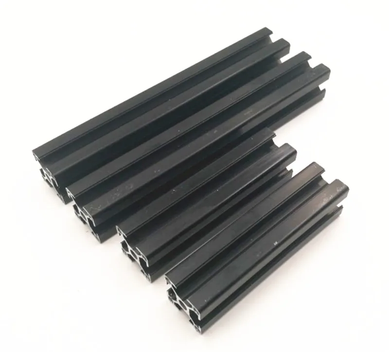 

Funssor 1set Black anodized Aluminum extrusions kit for Reprap Prusa i3 MK3 frame M5 tapped drill