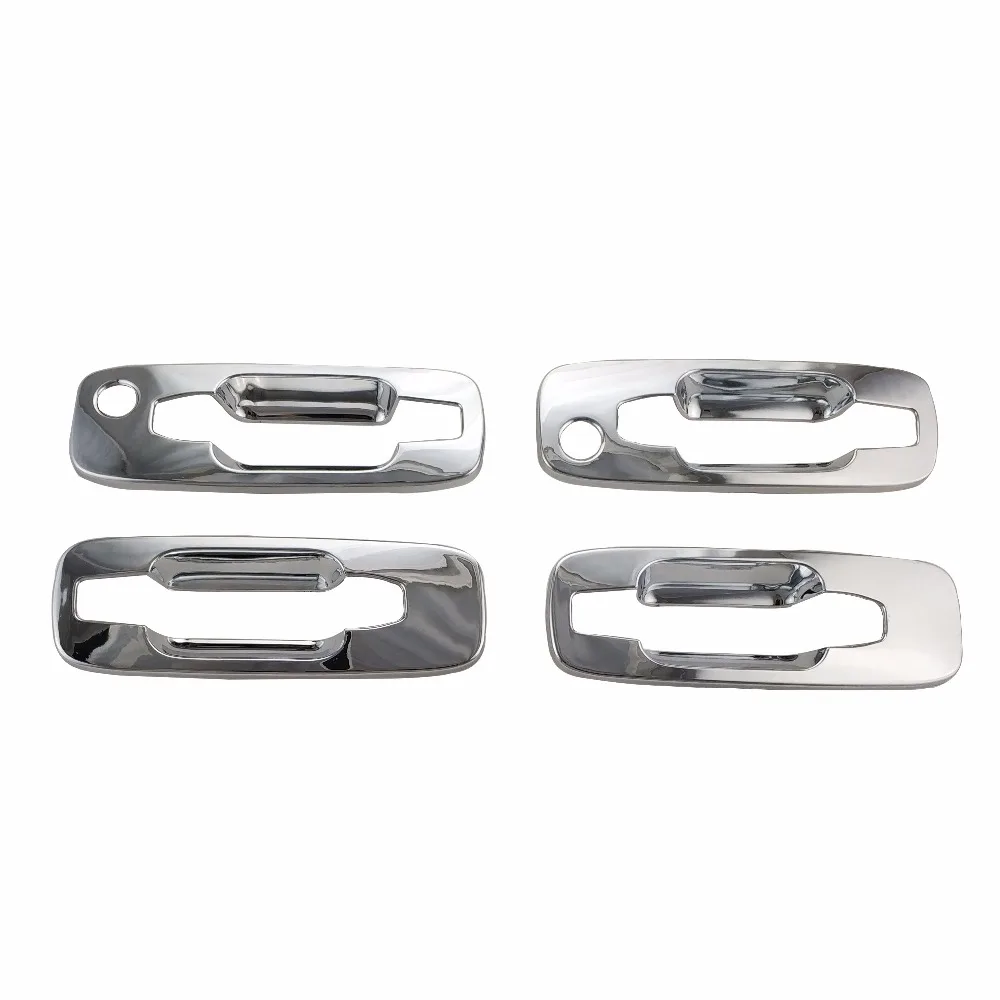 FOR Nissan X-Trail 2000-2007 T30 XTRAIL Chrome plated Door Handle Bowl Covers Trim Accessories Car modification