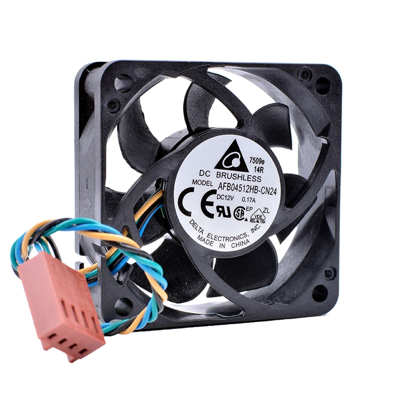 

AFB04512HB-CN24 45x45x15mm 4515 DC 12V 0.17A 4pin pwm mini chassis cooling fan