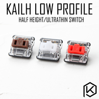 kailh low profile choc switch half high  ultrathin RGB Swithes For Backlit Mechanical Gaming keyboard brown white blue red