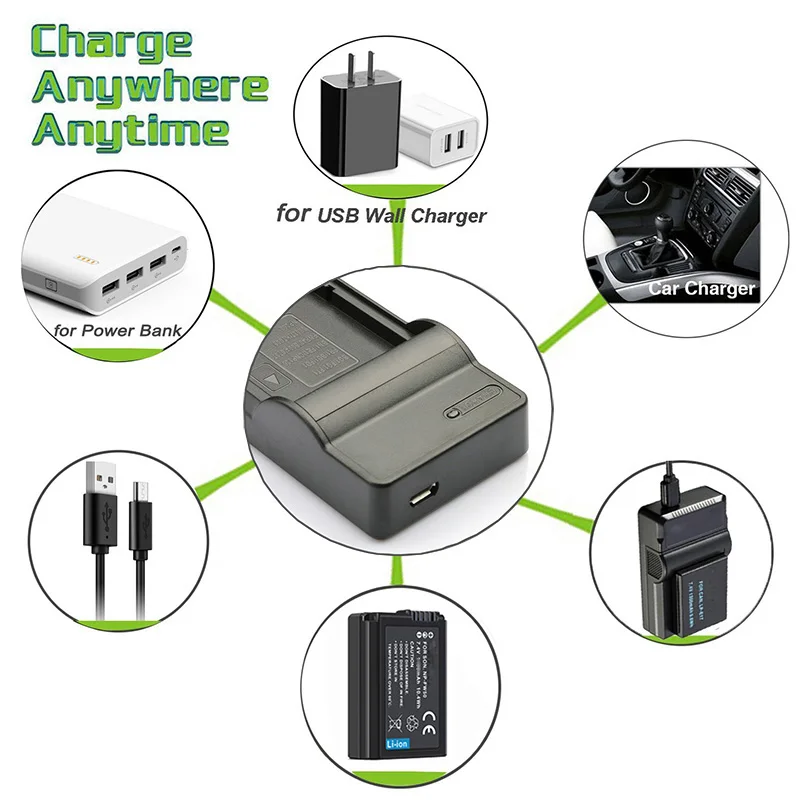 LANFULANG NP-85 NP85 Batteries Charger for Fujifilm FinePix S1 SL240 SL260 SL280 SL300 SL305 SL1000 Digital Camera