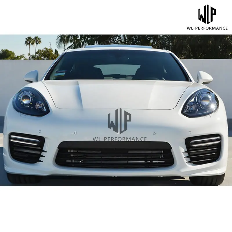 Turbo Style PP Materials Car Body Kit Front Bumper For Porsche Panamera Turbo 2014-2016