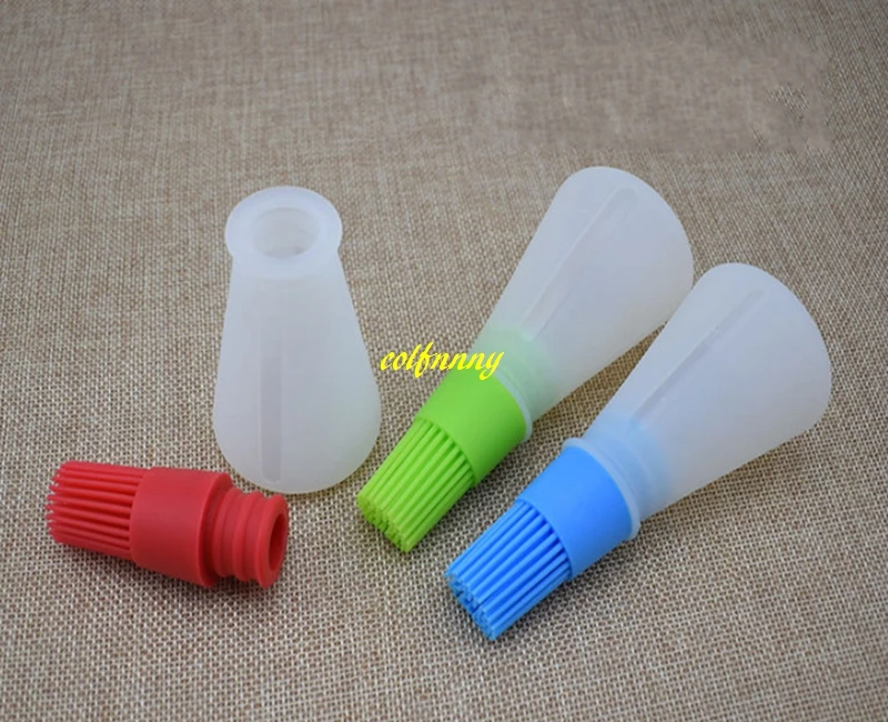 

100pcs/lot 11.5cm BBQ Silicone Oil Brush Baking Brushes Liquid Oil Pen Cake Butter Bread Pastry Brush BBQ Basting Brush