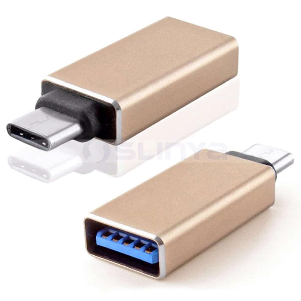 5pcs/lot USB-C 3.1 Type C Male to USB 3.0 Female Adapter for MacBook Samsung