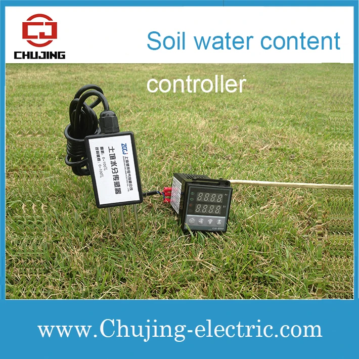 garden Digital soil moisture controller measure and control earth humidity water content controller