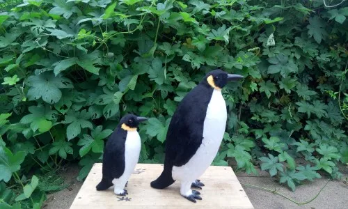 

simulation penguin hard model toy,polyethylene&furs toy ,home decoration,Xmas gift 0306