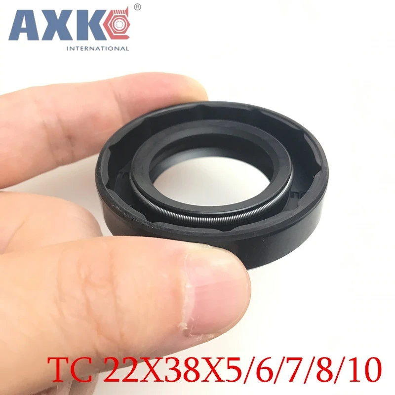 10pcs AXK  TC 22X38X5 22X38X6 22X38X7 22X38X8 22X38X10 NBR 22*38 Skeleton Oil Seals AXK  high-quality Seals Radial shaft seals