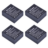 Batmax 4Pcs 1800mAh BLH-1 BLH1 Camera Batteries Accu for Olympus Digital Cameras Battery EM1 MARK II EM1-2 EM1 Mark 2