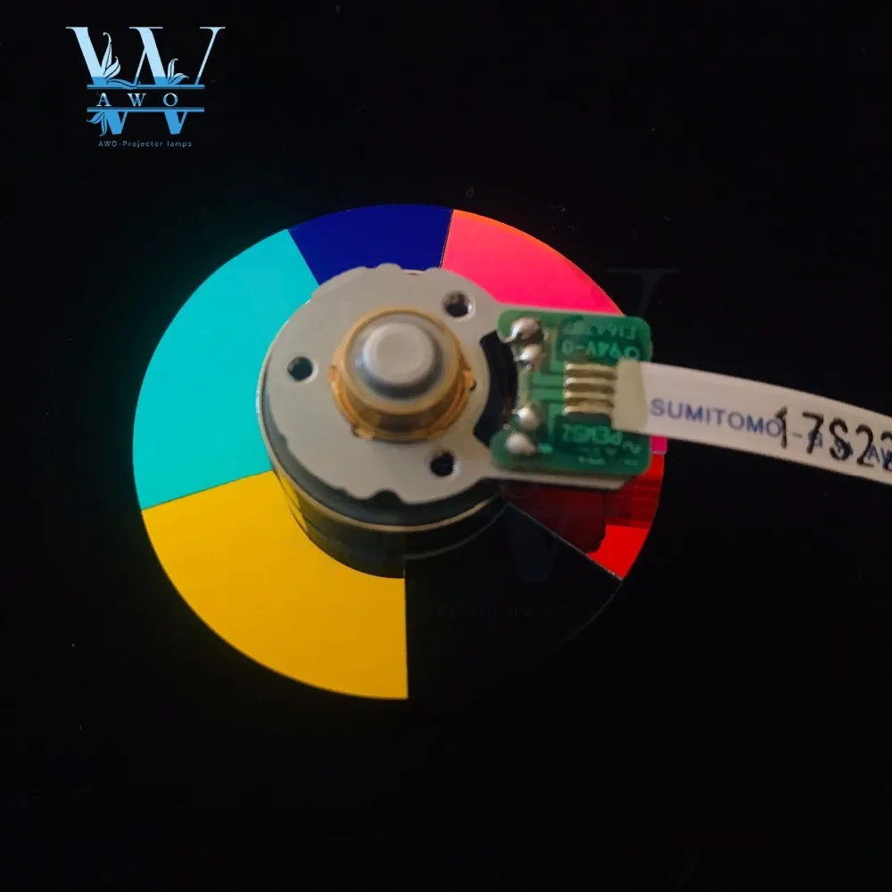 100% New Projector 6 colors Color Wheel For NEC VE280 NP-V230 NP-V260W NP-V300X NP-V311X NP-V230X VE282 VE281 NP216 wholesale Di