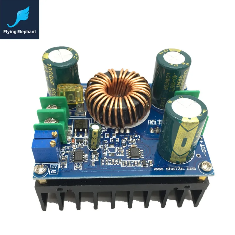 Vehicle-mounted 600W DC-DC Boost Module Power CC CV 12V-60V or 8-16V To 12-80V Car Power Supply