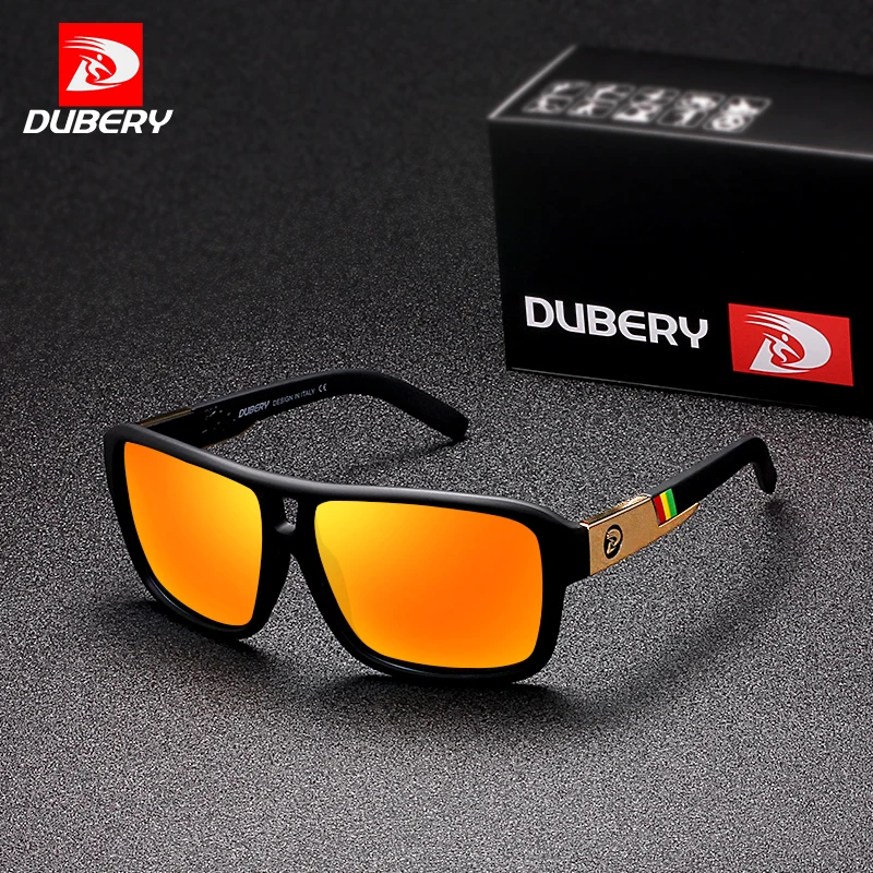 

DUBERY Men's Polarized Sunglasses Aviation Driving Sun Glasses Men Women Sport Fishing Luxury Brand Designer Oculos UV400