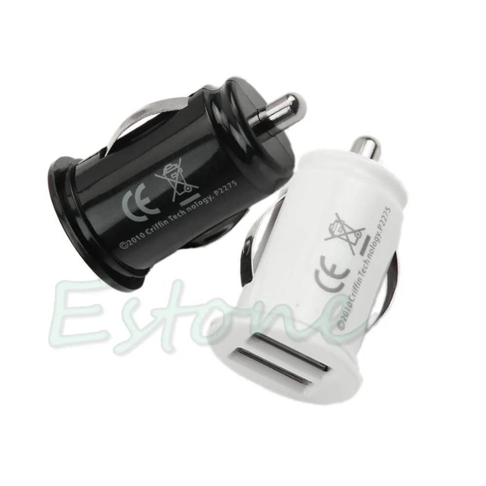 

1X Universal Car Charger Dual USB Power Port Adapter Cigarette Lighter Converter For Phones/PDA/MP3/MP4/PMP/GPS