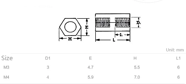 30 Pieces Kuningan M3 x 40mm Perempuan PCB Motherboard Standoff Spacer